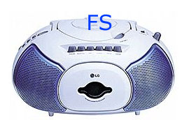 Send LG Mini CD Player CD321A on HiFi Audio Systems to Pakistan