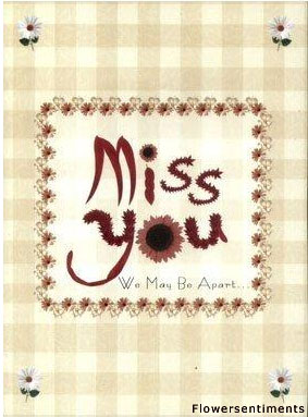 Send We May Be Apart.... on I Miss You to Pakistan